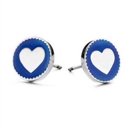 Boucles d´oreilles Femme CO88 Collection 8CE-70024 Argenté Bleu