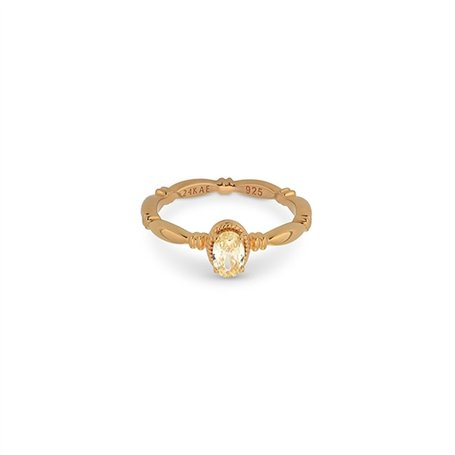 Bague Femme 24KAE 12441Y/54 Doré 14