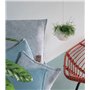 Knit Factory - Uni Coussin - Urban Green - 50x50 cm