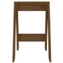 Sgabelli 2 pz Miele 40x40x60 cm in Legno Massello di Pino