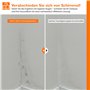 Simple Fix Nettoyant pour mur et salle de bain - Chauffage infrarouge - Sans moisissure - Chauffage mural infrarouge - 1 pièce
