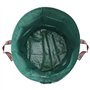 vidaXL Sacs à déchets de Jardin avec poignées 12 pcs Pliables Ronds Verts 500 L