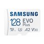 Samsung Carte mémoire microSD Evo Plus 128 Go SDXC U3 Classe 10 A2 130 Mo/s avec Adaptateur Version 2021 (MB-MC128KA/EU)