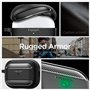 Spigen Rugged Armor Coque Compatible avec AirPods Pro 2eme Génération (2023/2022) - Noir Mat