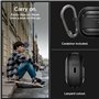 Spigen Rugged Armor Coque Compatible avec AirPods Pro 2eme Génération (2023/2022) - Noir Mat