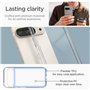 Spigen Ultra Hybrid Coque Compatible avec Google Pixel 9 / Pixel 9 Pro [Clarté Longue durée] - Transparent