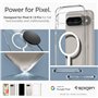 Spigen Ultra Hybrid MagFit Coque [Compatible avec MagSafe Accessoire] pour Google Pixel 9 - Blanc