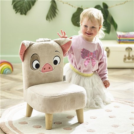 Disney Moana Pua Chaise rembourrée confortable pour chambre à coucher