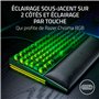 Razer BlackWidow V4 75% Phantom Green Edition - Clavier mécanique de Jeu remplaçable à Chaud (Touches tactiles, Roulette média, 