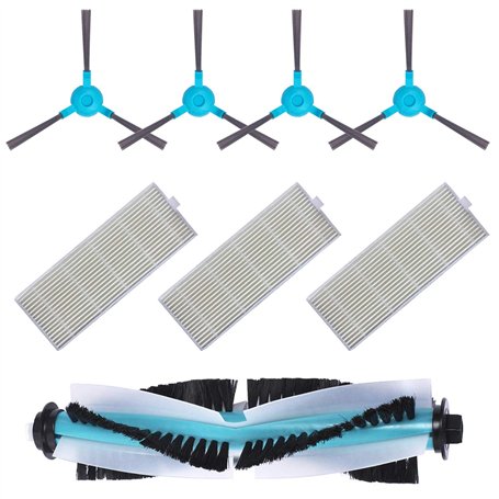 MIRTUX Pack de pièces de rechange essentielles pour Conga 1290 et 1390. Kit d'accessoires de rechange pour robots aspirateur Con
