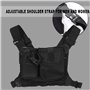 Pochette pour harnais thoracique, Pack harnais thoracique, Radio bidirectionnelle Poche poitrine Pack Sac à dos Accessoire radio