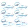 Bracelet Anti-Statique de décharge ESD, Anti-Statique Dragonne, avec Fil de Terre long extensible 2.0m et Pinces pour décharger