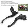 Aramox Levier D'embrayage de Moto, Paire de Leviers D'embrayage de Moto Universels Poignée de Frein à Tambour pour VTT Tout Terr