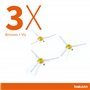 BAKUUM Lot de 3 brosses latérales x3 vis, pour iRobot Roomba Series 800 et 900. Balais avec poils ultra durables.