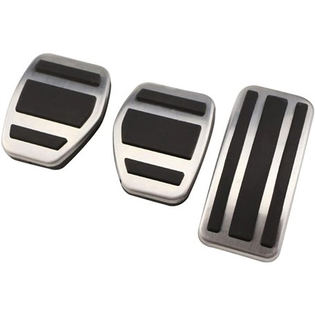 Plaquettes de pédales de voiture en acier inoxydable adaptées for Peugeot 207 301 307 208 2008 308 408 CC adaptées aux pièces Ci