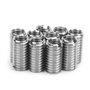 10pcs Intérieur M6 * 1.0 Extérieur M8 * 1.25 Longueur 15mm Inserts Filetés à Fente