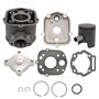 Attisfiera Kit Cylindre 50 Fonte pour Derbi Euro 3 et 4 Culasse Piston Bi-segments Type Origine tous modèles D50B0 DRD Senda SM 