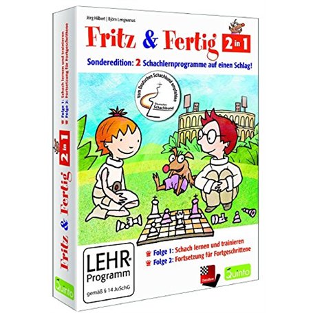 Fritz & Fertig Sonderedition 2in1: 2 Schachlernprogramme auf einen Schlag!