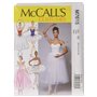McCall's Patterns 7615 A5 Costume de Ballet pour Femme Tailles 34-42 Tissu Multicolore 17 x 0