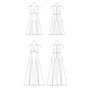 Vogue Patterns V1882B5 Robe pour femme B5 (36-38-40-42-44)