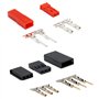 55 Ensembles Servo Plug Mâle Femelle Connecteur Crimp Pin Câble Kit avec Outil de Sertissage Compatible JST SYP Futaba pour Hite