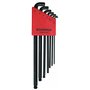 Bondhus SBLX7M 16592 Lot de 7 clés métriques courtes à tête ronde
