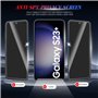 KULAIKE 2 Pièces Anti-Espion Protection Écran Verre Trempé pour Samsung galaxy S23 Plus avec 2 Pièces Protecteur d'objectif de C