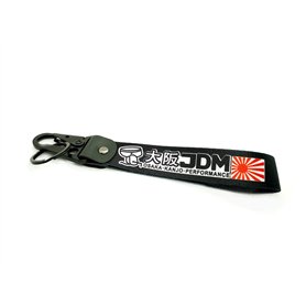 Streetculture JDM TUNING PERFORMANCE Porte-clés Jet Tag en nylon - Auto Garage Custom Car Accessories Accessories Lanyard Keycha