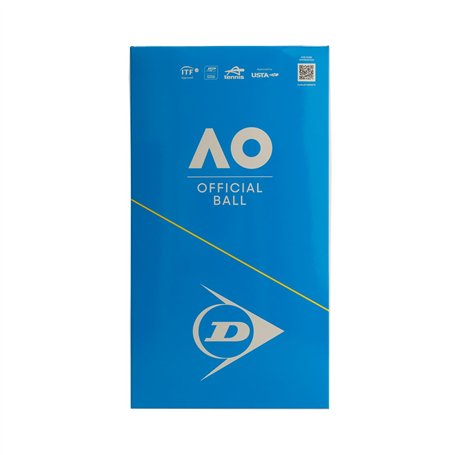 Dunlop Tb Australian Open 2x4 Pet Cartonette Tenis Balls Box 9 x 8 Balls