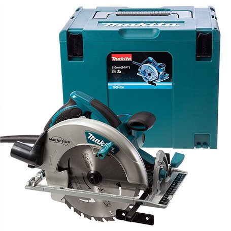 Scie circulaire 1800 W Ø 210 mm en coffret MakPac - MAKITA 5008MGJ