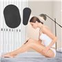 Lot de 80 Disques d’épilation Tampons Exfoliants Dépilatoires pour Jambes Bras Visage