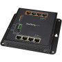 StarTech.com Switch Gigabit Ethernet géré à 8 ports (4 PoE+) - Fixation murale et accès en façade (IES81GPOEW)