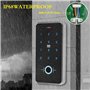 FST Kit de Système de Contrôle d'accès de Porte IP68 Clavier RFID d'empreinte Digitale étanche + Serrure Magnétique électrique 1