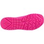 Skechers Femme Uno Night Shades Basket, Rose, 38 EU