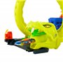 Hot Wheels Station-Service Serpent Coffret avec véhicule en métal moulé à l’échelle 1/64, 2 modes de jeu, looping et piste Speed