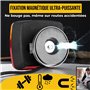 DRIVEGEAR Kit Feux Remorque Magnétiques 7 Broches avec Adaptateur 13-7 – Éclairage Remorque Puissant – Fixation Forte – Câble 7m