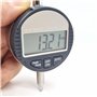 KATSU Indicateur de Cadran Numérique DTI 0-12,7mm 0,01mm/0,0005" Grands LCD Sonde de Indicateur de Test de Cadran Outils de Mesu