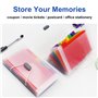 Dossier De Fichiers Extensible, Chemise Trieur Plastique A6 Documents Extensible, Accordéon Classeur Pochettes Porte-documents, 