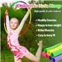 KAIYAYA Ensemble de Cerceaux Colorés,Conception Détachable a 7 Sections Cerceau Hula Fitness Hoop pour Enfants,Entraînement Phys