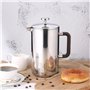 ecooe Cafetière de Presse Française de 1500ml / 50 oz en Acier Inoxydable pour la Maison, le Bureau et Plus