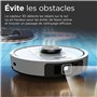 Shark PowerDetect Robot aspirateur à vidage automatique avec navigation 3D et LiDAR, base anti-allergène/anti-odeur, contourneme