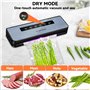 NXPZ Machine Sous Vide Alimentaire, Appareil de Cuisson et Conservation sous Vide avec 50 Sacs Réutilisables - Soudeuse sous Vid