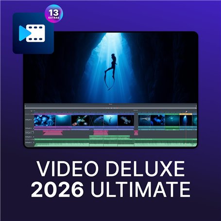 MAGIX Video deluxe 2026 Ultimate: Le montage vidéo pour tous | Programme d'édition vidéo | Éditeur vidéo | pour Windows 10/11 PC
