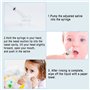 6 Pièces Aspirateur Nasal Bébé 10ML, Aolkee seringue nasale bebe, pipette nez bébé, Irrigateur nasal professionnel réutilisable,