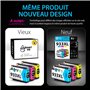 Smart Ink Cartouches d’Encre Compatibles Alternative pour HP 932xl/933xl 932 933 Pack de 3 (Black Cyan Magenta Jaune) avec Systè