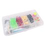 VOANZO Kit de 101 leurres de pêche avec boîte de rangement incluant Crankbaits Swimbaits Spinnerbaits et émerillons pour pêche à