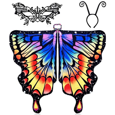 Tonsooze Costume de Papillon Adultes