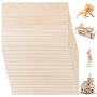 HEKOBAG Lot de 15 panneaux en bois contreplaqué 300 x 210 x 3 mm