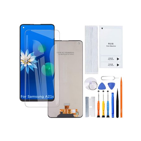 Écran LCD de rechange pour Samsung Galaxy A21s A217F A217M A217N avec kit