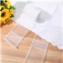 Guyode Rideau Passe Tringle 10CM X 10 M, Crochet Rideau Rail en Nylon, Curtain Ruflette Bande Transparent pour Bâtons, Curtain G